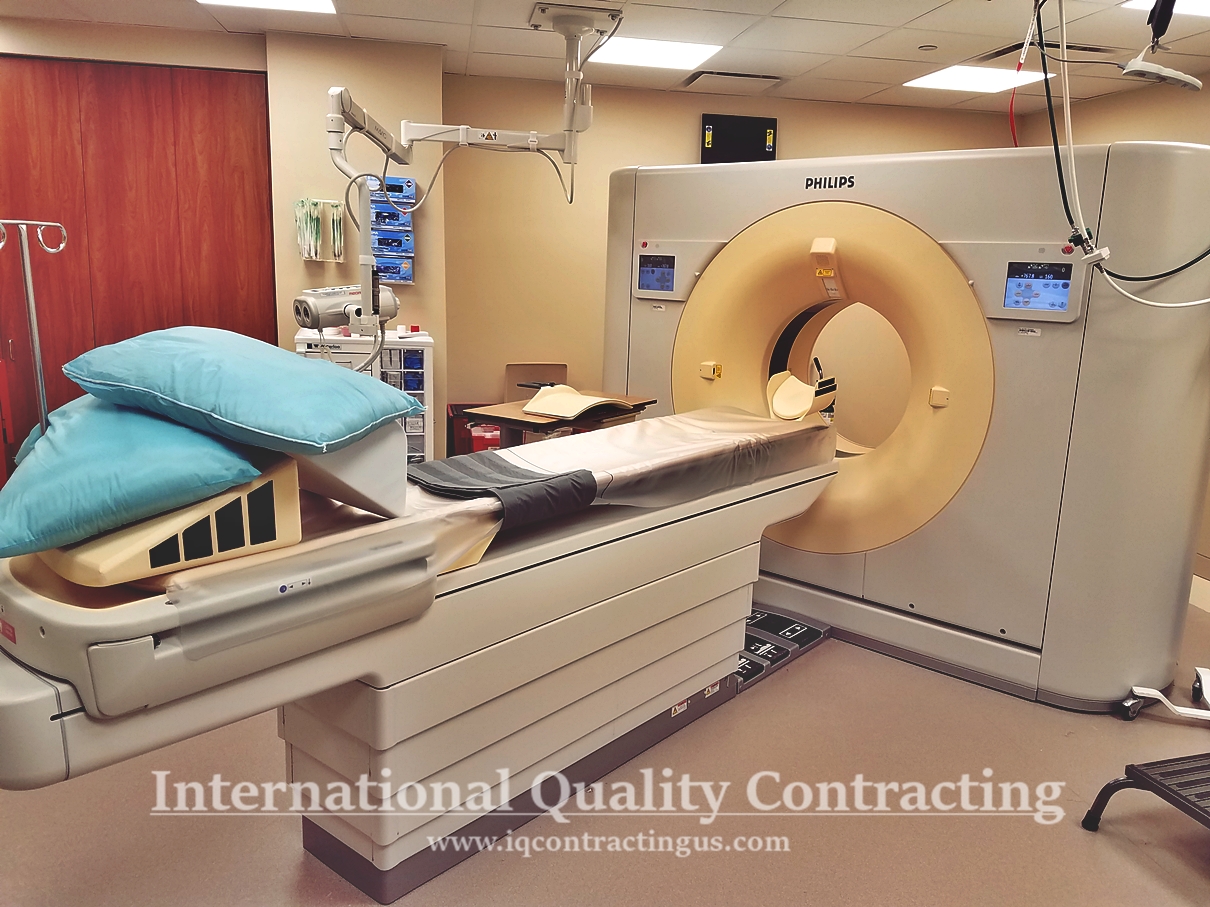 International Quality Contracting, Contracting, Illinois, Chicago, Chicagoland, Construction, Builder, Builders, Pre-construction feasability,Design, Build, Turnkey, Hospital Restoration, Institutional restoration, Crane, safety, RF Shielding, CT, Clean Room, Magnetic Shielding, 5 Gauss Field, HEPA, Lead Shielding, Brazing, Brazed, Insulator, Infrared, demo, demolition, downtown, OR, Operating Room, Radiology, Structural, Steel, Corian, Walls, Windows, Doors, Custom, Union, Pipe fitters,