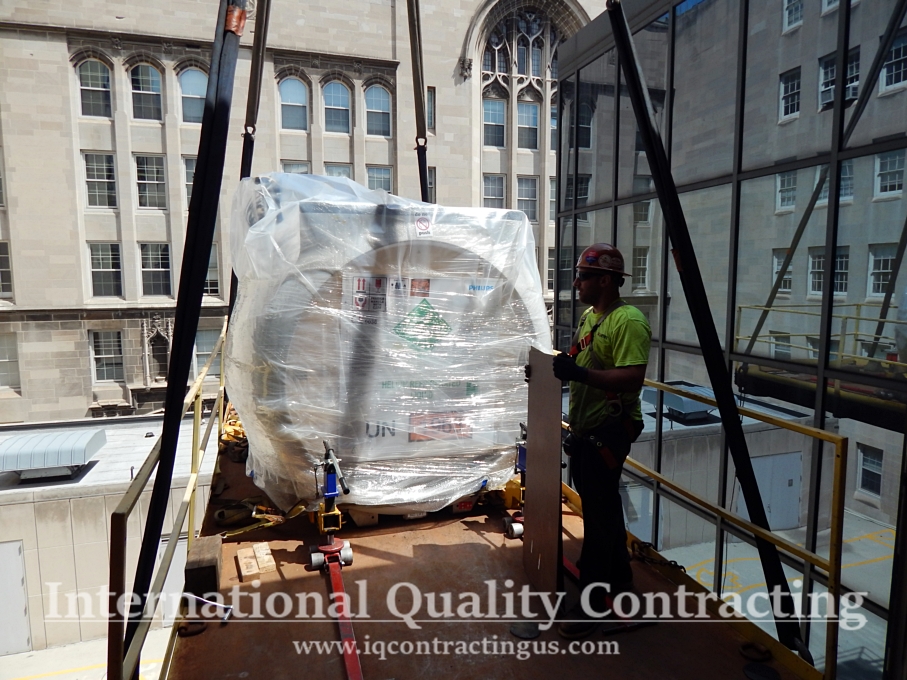 International Quality Contracting, Contracting, Illinois, Chicago, Chicagoland, Construction, Builder, Builders, Pre-construction feasability,Design, Build, Turnkey, Hospital Restoration, Institutional restoration, Crane, safety, RF Shielding, CT, Clean Room, Magnetic Shielding, 5 Gauss Field, HEPA, Lead Shielding, Brazing, Brazed, Insulator, Infrared, demo, demolition, downtown, OR, Operating Room, Radiology, Structural, Steel, Corian, Walls, Windows, Doors, Custom, Union, Pipe fitters,